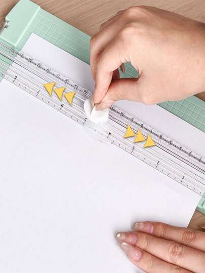 1 pieza Cortador de papel portátil, Recortador de fotos, Cortador de esquinas redondas mini, Herramienta para scrapbooking, Vuelta al colegio, Artículos de papelería, Suministros de oficina