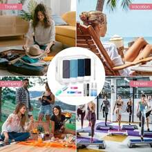 Juego de 18 Botellas De Viaje De Silicona botellas a prueba de fugas de 3.4 onzas/100 ml con etiqueta botellas de viaje portatil sin BPA kit de viaje recargable travel entials Estilo A - EstiloA - Ver 7