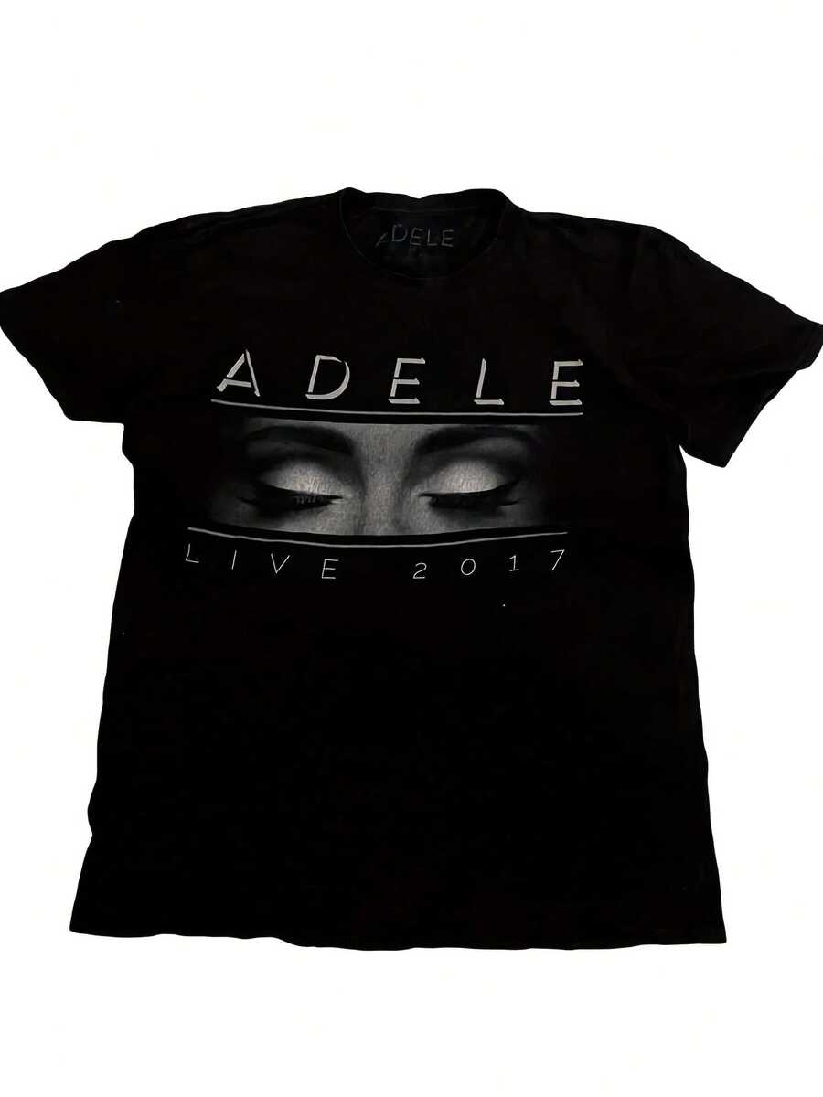 Adele L Australia Tour Music T-Shirt Size Medm - Style 27 - View 1