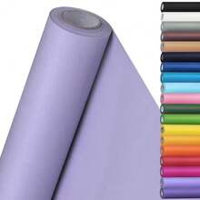 SMART&CASUAL 15\ X 450\ (37.5') Kraft Paper Roll For Art Craft Supplies Gift Wrapping Moving PacFKing  Painting Drawing Paint Easel Poster Chart Paper (Light Purple, 15\ W X 450\ L (37.5')) - 淺紫色 - 查看 1