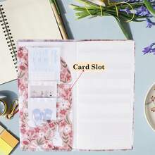 Travelers Notebook Inserts With PVC Sleeve,Daily Food Journal To Count Calories Health, Keep Healthy Diet,30 Sheets,8.5\ X 4.7\,Pocket Notebook For Journals,Dis,Planners,Pink Rabbit - PinkRabbitPVC&每日食品 - 查看 7