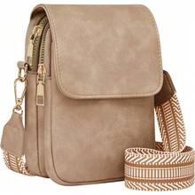 Gift Valentine'S Day Carteras Para Mujer Fashion Small Crossbody Bags For Women Designer Cell Phone Purses Wallets With Card Holder Anti Theft Travel - Dark Apricot - View 1