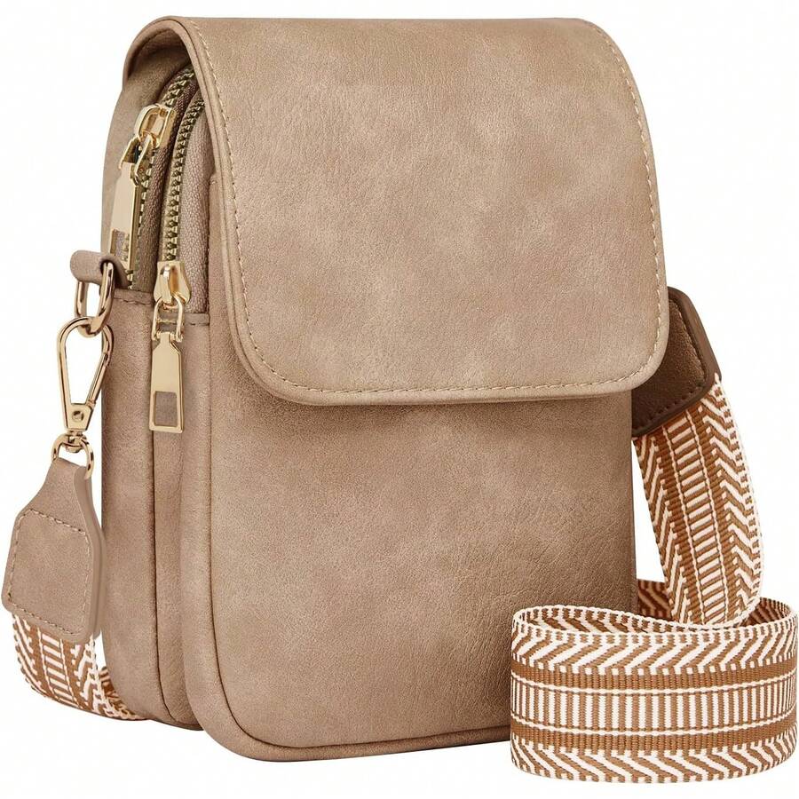 Gift Valentine'S Day Carteras Para Mujer Fashion Small Crossbody Bags For Women Designer Cell Phone Purses Wallets With Card Holder Anti Theft Travel - Dark Apricot - View 1