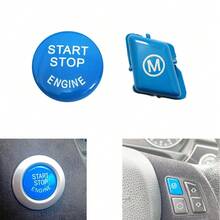 Car Steering Wheel M Mode Switch Start Button Fit For BMW E90 E92 E93 M3 E82 M Crystal - 2 Pcs - View 11