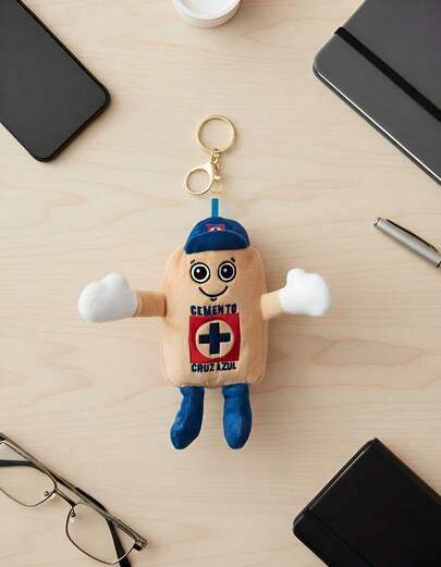 TendenciaHermoso Llavero De Morterito Costalito De Equipo Cruz Azul Marrón ClaroCalidad premium