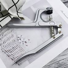 工艺服装用按扣钳，手持式按扣工具，免缝按扣冲压器，适用于T3、T5、T8按扣 - 銀色 - 查看 5