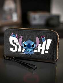 1pc Long Wallet With Wrist Strap, Multiple Compartments & Zipper Pockets, Credit Card Slots, Spacious Compartment, Durable, Women's Wristlet Wallet, Cute Accessory, Travel Essential, Birthday Gift & Daily Commute Essential - Multicolor - View 8