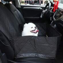 Car Front Passenger Pet Mat - Anti-Fouling Pet Seat Cushion, Car Mesh Hanging Bag Pet Mat