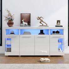 Storage Cabinets - White - View 3