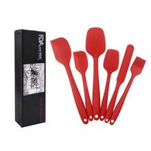 1 Set 6pcs Silicone Scraper Spatula Butter Knife Cake Cream Baking Tools Pastry Dessert Baking Kitchen Tool Set - Multicolor - View 4