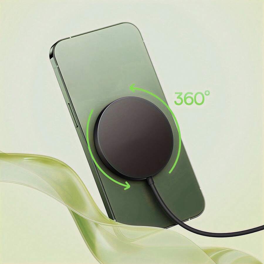 磁吸式无线充电器，兼容 17/16/15/14 Pro Max、Apple 14 Plus、13、12、11、X、XS、XR 及其他型号。桌面式快速无线充电器，兼容 17、16、15、14、13、12 Pro Max、Mini、11、XS、XR、X、8 Plus 及其他苹果和安卓手机。