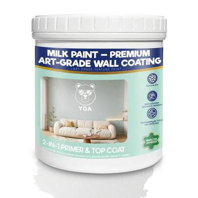 YOA Paint, 32 Oz. Container, Available In Multiple Colors, Suitable For Walls And Ceilings-DIY Wall Repair And Decoration, Ideal For Living Rooms, Bedrooms, And Hallways.