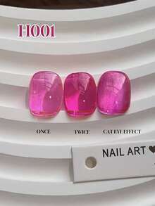 Miss Leia 15ml Spring/Summer Nail Ice Dopamine Rainbow Glaze Glass Bead Gel Nail Polish New Whitening Jelly Candy Soda Nail Polish Can Be Overlaid Crystal Cat's Eye Popular Color Gel Varnish Beginner Nail Art UV LED Curing Soakable Semi-Permanent Suitable For Beauty Salon Nail Salon Set DIY Home Holiday Women's Gift Nail Art - 彩色 - 查看 10