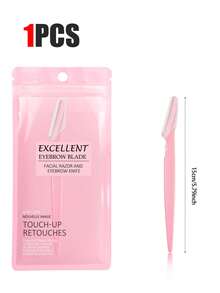 30件/套 精致包装 男女通用面部剃刀、眉毛修剪器和面部脱毛器，面部脱毛，男女通用面部剃刀，毛发修剪工具，带精密套筒，脱毛器，眉毛修剪器，方便旅行，1/3/6/12/24件装（多种颜色） - 粉紅黑棕色混色 - 查看 60