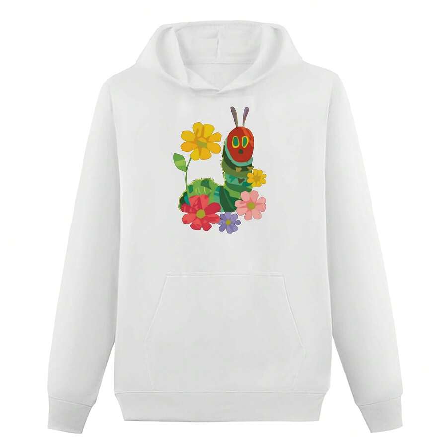 Adorable Caterpillar Adventure Hoodie - Perfect For Nature Lovers! - 款式22 - 查看 1