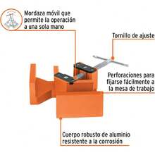 PESQ-25, Prensa esquinera profesional, 2-1/2" de aluminio,38927519 - Multicolor - Ver 2