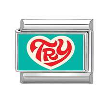 1件DIY照片模块化手链，饰以花朵、爱心、眼睛元素，适合作为派对礼物送给朋友/情侣，适用于圣诞节、新年、万圣节、情人节等场合，设计精美，不锈钢材质，本地制造，实用时尚，是圣诞节和万圣节的必备单品，色调沉稳，充满秋日气息。