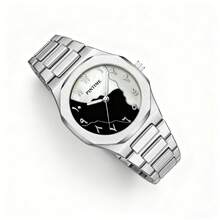 1pc Men's Quartz Watch, Luminous Fashion Business Calendar Wristwatch, Suitable For All Occasions, Looks Great On Any Man - one-size - View 11