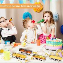 CYPNJuego de 50 Moldes de Aluminio 200ml Rectangulares con Tapas y Cucharas para Brownies y Pasteles BlancoFashion - 219620587 - Ver 8