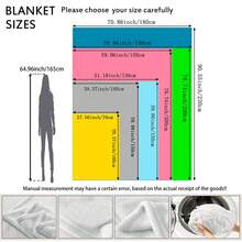 1件三丽鸥Hello Kitty卡通图案柔软法兰绒毯，舒适可爱长方形涤纶毯，设计精美，适用于床、沙发及各种场合。 - 彩色 - 查看 4