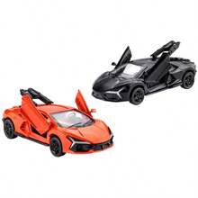 1:43 Scale 3-Door Legendary Sports Car Alloy Diecast Model Collection, Display Stand, Toy For Children, Collectible For Teenagers, Toy Cars For Boys - Multicolor - View 9