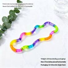 变温扭扭指尖玩具，缓解压力，减轻焦虑，是复活节、情人节、家庭、互动、友谊、新年、生日、送给男朋友/女朋友的完美礼物 - 彩色 - 查看 14