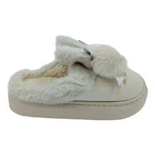 TendenciaPantufla Niña Mod Pompon Y Liston Calientita Varios ColoresCalidad premium - Beige - Ver 5