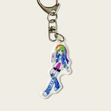 1 móc khóa hình nhân vật hoạt hình My Little Pony, mặt dây chuyền acrylic phong cách retro để trang trí túi xách, món quà lý tưởng cho gia đình và bạn bè trong các dịp lễ, tiệc tùng và sự kiện. - Nhiều màu - Xem 17