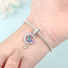 Cute Panda Animal 925 Sterling Silver Charms For Bracelets And Necklace Dangle Pendants Butterfly Elephant Dog Bead Jewelry Present For Women Family Friends - 月光蝴蝶飾品 - 查看 6