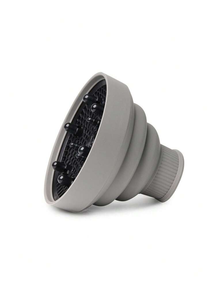 1pc Foldable Hair Dryer Diffuser, Portable Silicone Diffuser Curler, Ideal Hairstyling Tool For Travel, Salon, And Home Use, Valentine's Day Gift - Multicolor - View 13