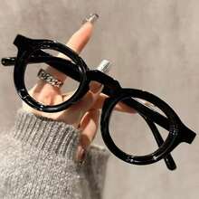 Gafas redondas retro, gafas de ordenador clásicas sin receta, estilo vintage compacto, que combinan moda y protección ocular - Multicolor - Ver 7