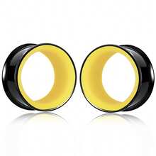 2个不锈钢喇叭形耳钉，男女通用，低过敏性，女士佳礼 - round - 查看 55