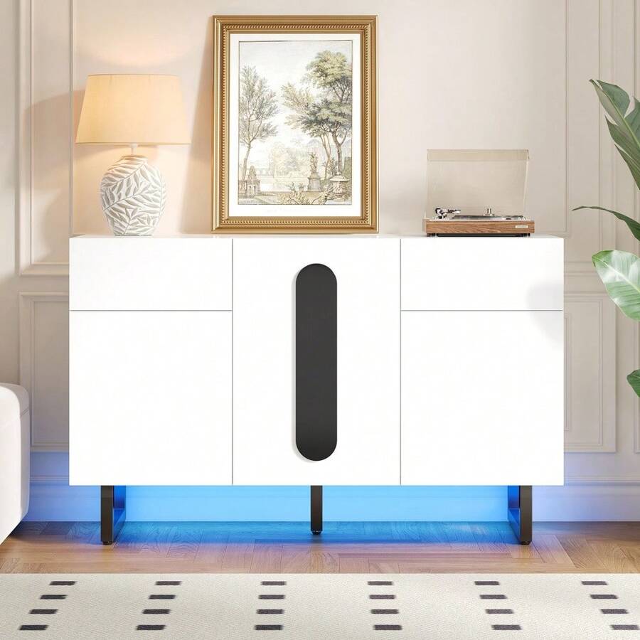 Storage Cabinets - White - View 1