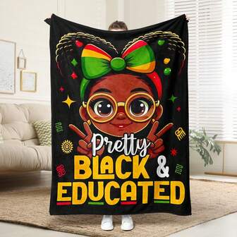 1ชิ้น ผ้าห่มขนแกะนุ่มสบายพร้อมลายวัฒนธรรมแอฟริกันอเมริกันที่เน้น, เหมาะสำหรับตกแต่งห้องนอน, ปิกนิก, เดินทาง, ผ้าห่มขนสัตว์, ผ้าห่มคลุมเตียง, ผ้าห่ม, ฤดูใบไม้ร่วง, ฤดูร้อน, นุ่ม, ผ้าคลุมโซฟา, ดีไซน์ถัก, อเนกประสงค์, ซักเครื่องได้, เครื่องนอน, ผ้าห่มนุ่ม และผ้าห่มลำลอง, ของขวัญที่เหมาะสำหรับบ้าน, เดินทาง, กลางแจ้ง