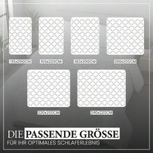 Couverture d'été légère – Couverture matelassée douce et moelleuse pour les personnes allergiques, lavable à 60°C || 135x200 || 155x220 || 200x200 || 220x200 || 240x220 || 135 x 200 || 155 x 220 || 200 x 200 || 220 x 200 || 240 x 220 || 135 x 200 cm | 155 x 220 cm | 200 x 200 cm | 220 x 200 cm | 240 x 220 cm - 240 x 220 cm - Übersicht 8