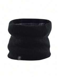 Men's Thermal Lined Winter Scarf - Soft, Warm, Windproof, Available In Solid Colors