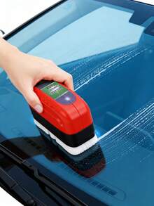 Car Glass Oil Film Cleaning Brush - Suitable For Windshield And Side Windows, Strong Cleaning, Removes Oil Film, Anti-Rain And Anti-Fog Oil Film Cleaning Brush. - Multicolor - View 16