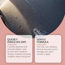 Car Bug Remover Cleaner, Paint Surface Decontamination Cleaner For Bird Droppings, Tree Sap, Bug Residue, Foam Cleaning Agent - Multicolor - View 6