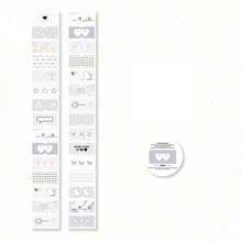 1 Roll Showa Monologue Cloud Series Die-Cut Tape, Cute Ins Style Scrapbooking Material, Memo Pad DIY Sticker - Multicolor - View 14