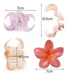 TendenciaPinzas Para El Pelo Con Forma De Flor De Plumeria Hawaiana P ColoreadoCalidad premium - 1 - Ver 7