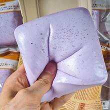 Slow Rebound Milk Brick Squeeze Toy, Super Soft & Sticky Texture, Stress Relief Fidget Toy For Office Desk - Multicolor - View 7