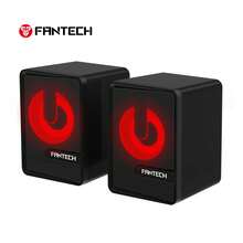 FANTECH 2.1声道迷你电脑音箱，带低音炮，桌面立体声音箱，带RGB灯光，USB供电，3.5mm音频输入，适用于显示器/笔记本电脑/平板电脑，1套（2个音箱） - GS203 - 查看 10