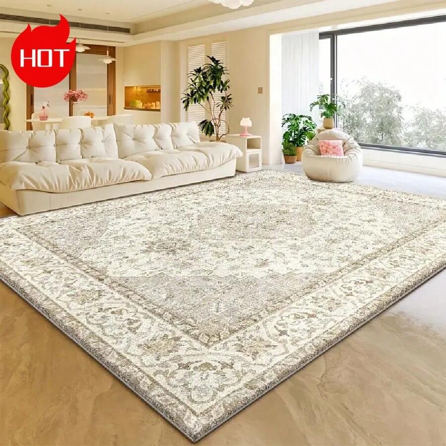 Đệm nỉ len kiểu cổ điển nhập khẩu, thảm trải sàn hiện đại có thể giặt được, thiết kế siêu mềm mại và dày dặn, bền và nhẹ, họa tiết hình học, phù hợp cho phòng khách, phòng ngủ, phòng ăn, văn phòng tại nhà và ký túc xá, vật liệu trải sàn trong nhà lý tưởng, phụ kiện trang trí nhà cửa thời trang và giải pháp không gian văn phòng hiện đại.