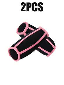 使用加重软哑铃和沙袋跑步来瘦手臂，适用于女性舞蹈、瑜伽、健身和塑形，手持沙袋哑铃。