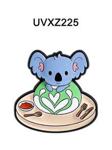 1pc/Set Koala Doctor Brooch Enamel Pins Custom Koala Tea 100% Certified Koala Brooches Backpack Lapel Badge Jewelry Gifts For Friends - Multicolor - View 17