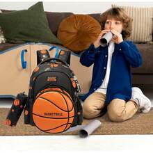 3pcs/Set Spherical Backpack, Cute Girl's School Bag With Lunch Box, Travel Backpack, Suitable For Preschool, Kindergarten, Elementary School Students, Can Hold School Supplies - Ball-shaped Schoolbag - View 6