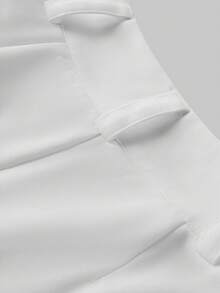 Conjunto casual elegante de 2 peças para primavera/verão, para deslocações diárias, escritório e negócios, conjunto casual feminino, conjunto feminino elegante, roupa árabe branca - Branco - Ver 8