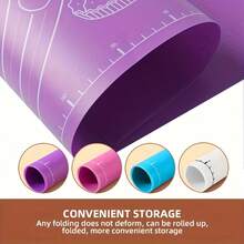 2件套烘焙垫和擀面杖套装，包含不粘浮点纹理塑料擀面杖和EVA烘焙垫 - 家用厨房必备烘焙工具，适用于制作饺子、披萨、糕点、面包、面条、饼干等。多功能厨房工具，厨房配件，面团擀面杖，优质擀面杖，揉面工具，厨房烘焙工具 - - - 查看 8