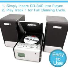 Safe and Effective Feature CD Player and Game Station Compact Disc Cleaner CD-340 190048 CD/CD-ROM Laser Lens Cleaner,38927323 - Multicolor - Ver 5