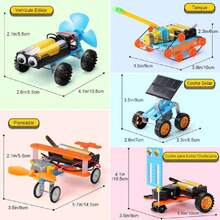 Kits de Ciencia para Niños, Kits Stem Juguetes para Niños 6 a 16 Años, Juguetes Educativos, Juguete Juegos Experimentos de Bricolaje, Regalos para 8 9 10 Niños y Niñas,38931842 - Tipo de Enchufe A Japonés (100V) - Ver 5